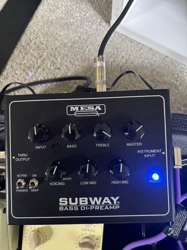 Mesa Boogie Subway Bass DI-PREAMP - Black image 1