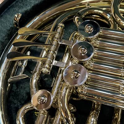 Yamaha YHR-672N F/Bb Professional Double French Horn 2024 Nickle Silver New Unplayed Auth Dlr #036 image 8