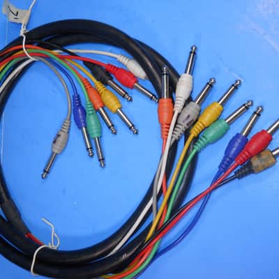 Fujikura 8 Channel 7' 1/4" Male T/S-1/4" Male T/S Hi Definition Recording Snake image 2