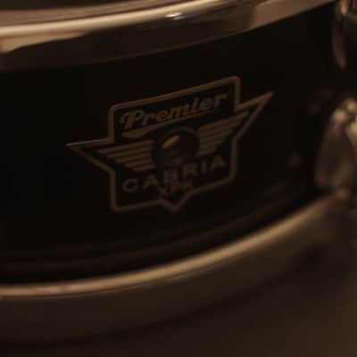Premier Cabria XPK Snare Drum 14” x 5.5” / 8 Lug Maple Shell Snare Black image 9