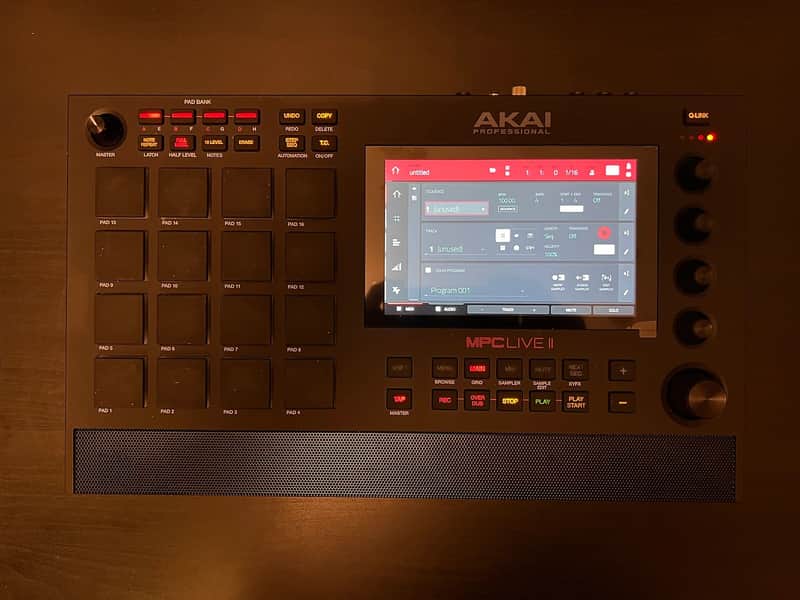 Akai MPC Live II Standalone Sampler / Sequencer + Upgraded 450 GB Internal SSD image 1