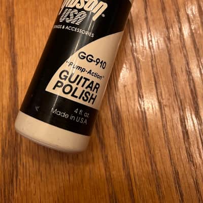 Rare Vintage Gibson GG-910 Guitar Polish - Made in USA - 4oz image 2