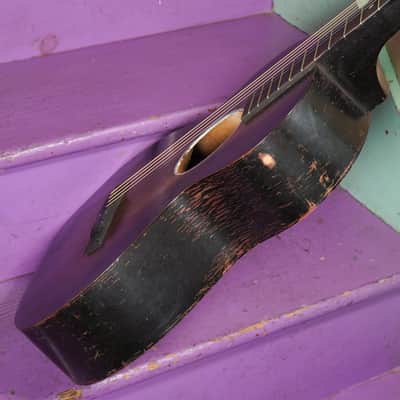 1930s Oahu (Kay) Squareneck Hawaiian Parlor Guitar (VIDEO! Fresh Work, Ready) image 14
