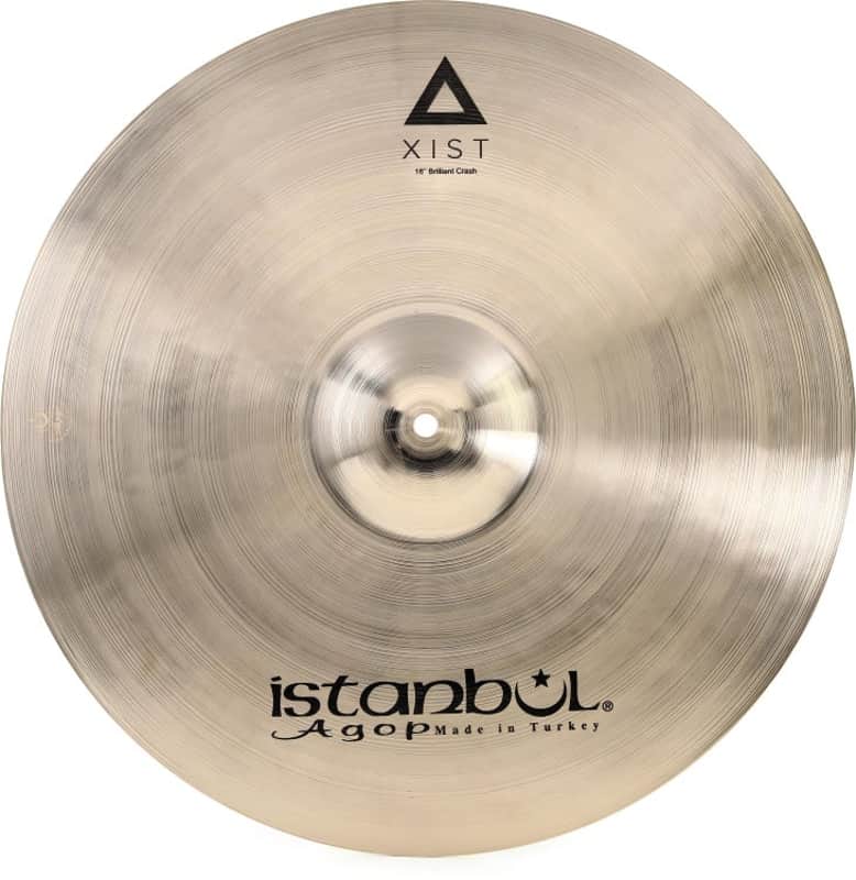 Istanbul Agop Xist Brilliant Crash Cymbal - 18 inches image 1