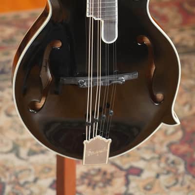 Bourgeois M5-F-BT Aged-Tone Finish Black Top F-Style Mandolin #6112 image 4