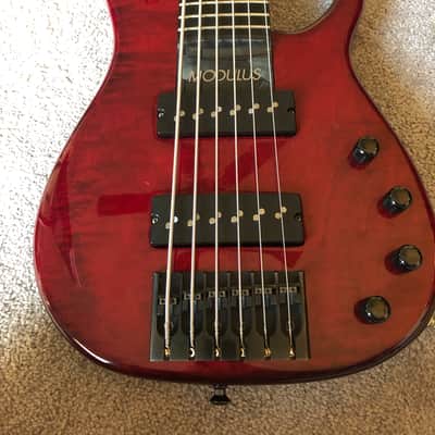 Modulus Quantum Six String Bass, Q6, Nordstrand Big Splits image 3