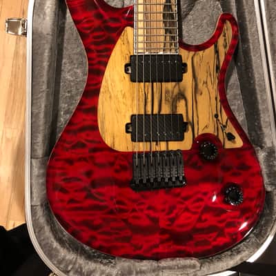 Mayones Masterbuild MBC Core Guard 7 String 2018 Gloss Top Matte everything else image 2