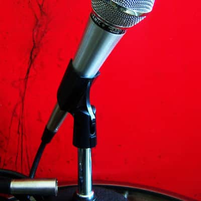 Vintage 1970's Shure 588SB dynamic cardioid microphone w accessories Low Z JOKER # 2 image 4