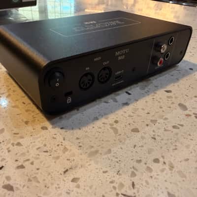 MOTU M2 USB-C Audio Interface 2019 - Present - Black image 3