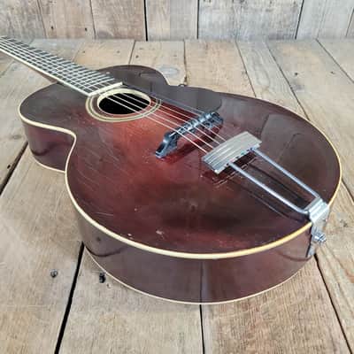 Gibson  L-3 1920 Acoustic Archtop Non-Original Tailpiece w/ Chipboard Case - Sunburst image 12