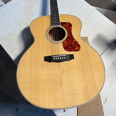 Guild F-250E Deluxe Westerly Jumbo Acoustic-Electric Guitar, read all - Blonde image 1