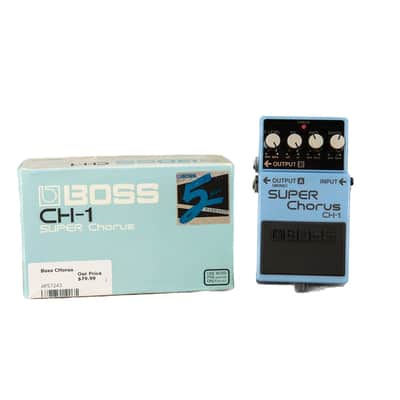USED Boss CH-1 Chorus w/ Box image 1