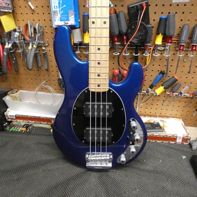 Ernie Ball Music Man Stingray HH 2006 - Pearl Blue image 1