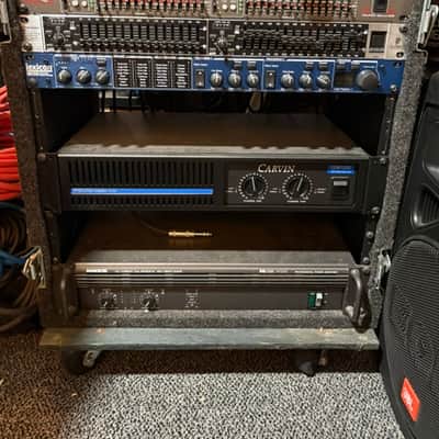 Mackie Onyx 1620 16-Channel Analog Mixer 2003 - 2009 - With amps/compressor/limiter/equipment/rack/covers image 2