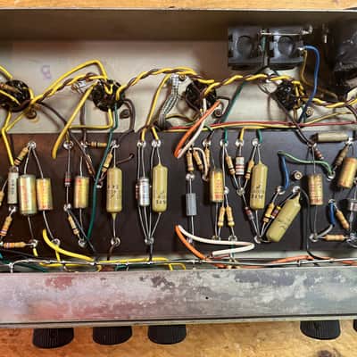 Selmer Truvoice Treble N Bass 50 Fifty Valve Amplifier Head 1960's image 17