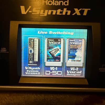 Roland V-Synth XT Rack Mount Digital Synthesizer 2005 - 2009 - Black image 3