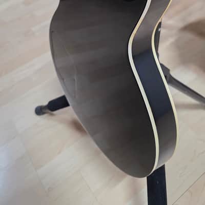 Satellite Les Paul Standard 1970's Black Beauty Vintage 70s Singlecut LP Electric Guitar Heavy Relic Aged Road Worn MIJ Japan Pro MJ Japanese with Gibson Open Book headstock image 11