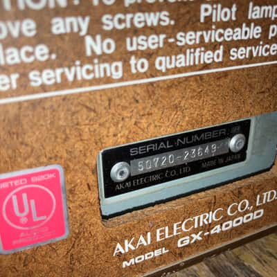 PLEASE READ AD!!! Akai GX-4000D 1/4" 4-Track 2-Channel Reel to Reel Tape Deck Recorder 1978 - 1985 - Silver image 11
