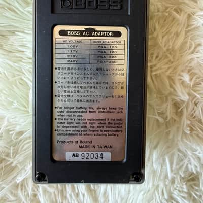 Boss EH-2 Enhancer (Silver Label) 1990 - 1998 - Light Blue image 2