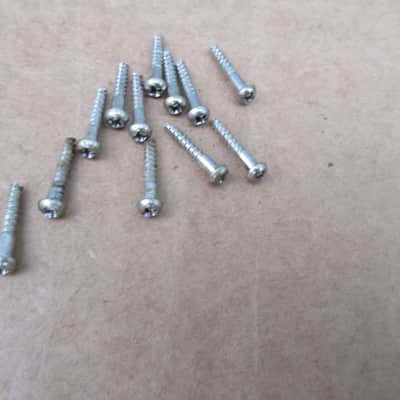 Vintage 1960s Teisco Tuner Screws Set Kay Kent Aria Kawai Holiday National Univox Polaris image 1