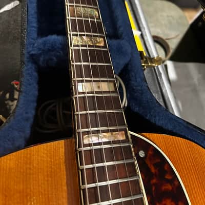 1943 Gretsch Synchromatic 160 Archtop Hollowbody Electric Guitar w/ DeArmond Pickup 1943 - Blonde Spruce Top Flamed Maple Back/Sides/Neck - w/ Gretsch Case image 16
