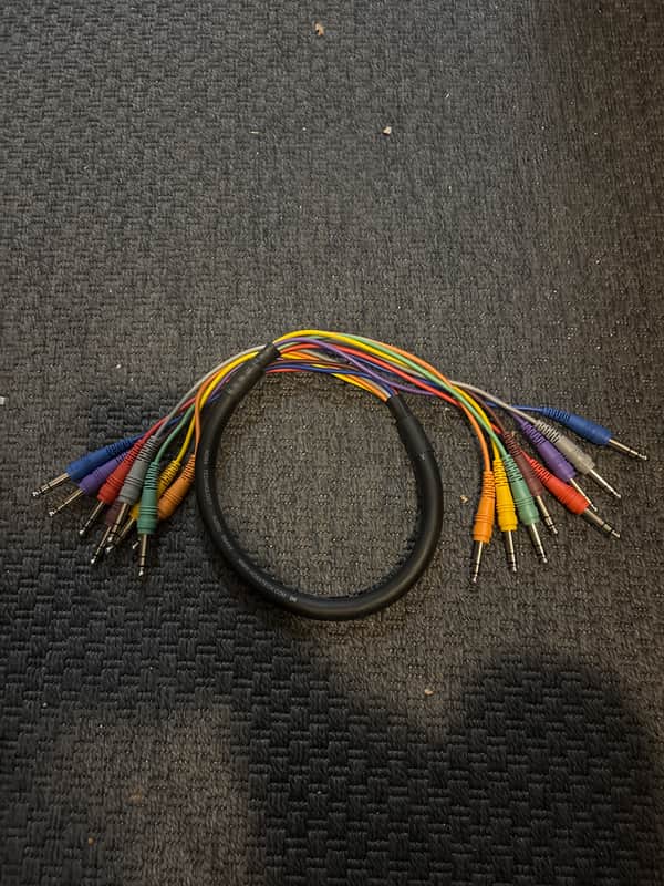 Hosa CSS801 CSS801 8 1/4" TRS Patch Snake - 1 Meter