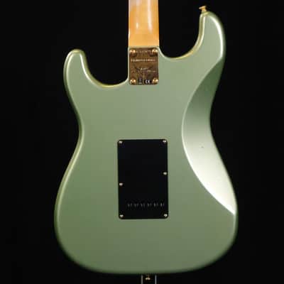 2024 Fender Limited Edition 1965 Dual-Mag Stratocaster Journeyman Relic - Sage Green Metallic image 2