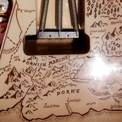 Game of Thrones Map - Kramer Guitar - Custom Restoration image 16