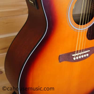 Ibanez PJ50E Open Pore - Vintage Amber Sunburst image 9