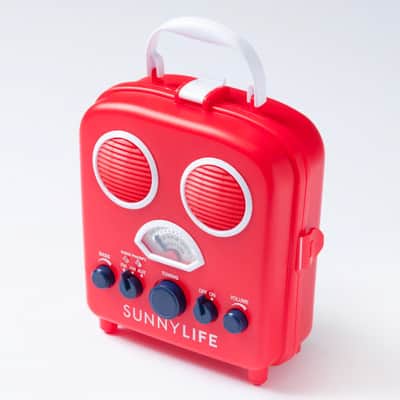 Sunnylife Beach Radio with Aux input for Ipod/Phone. Bluetooth adaptor included image 2
