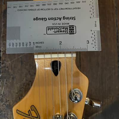 1980s Fender STM-60M Stratocaster 'E' Serial Electric Guitar Medium Scale MIJ Fujigen image 15