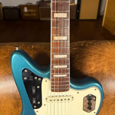 Fender Jaguar 1966 - Lake Placid Blue - OHSC image 4