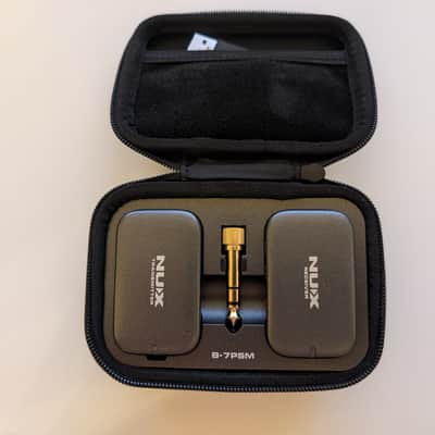 NUX B-7PSM Wireless In-Ear Monitor System (5.8GHz) — Mint, Open-Box, Complete with Original Box & Case image 4