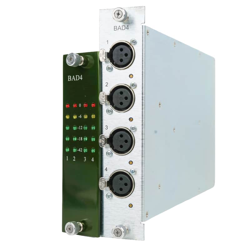 BURL Audio BAD4 4-Channel A/D Card for Mothership 2 #0795 (Used) image 1