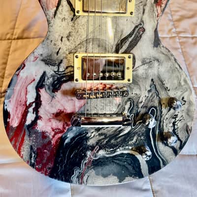 Grover Jackson King V Custom Modified Metalic Black [SN J101493