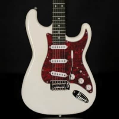 Austin AST100CR Classic Double Cutaway Electric Guitar – Cream – Brand New image 4