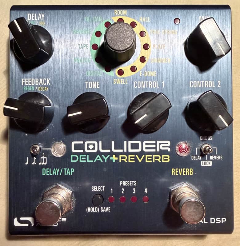Immagine Source Audio SA263 Collider Delay + Reverb 2025 - Blue - 1