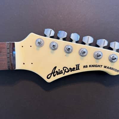 Aria Pro II Knight Warrior White image 2