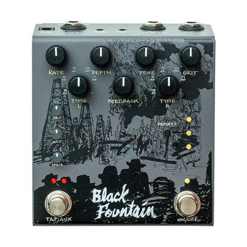 2025 Old Blood Noise Endeavors Black Fountain Stereo Slate