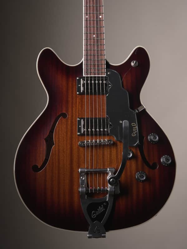 Guild Starfire I DC Semi-Hollow Electric Guitar - California Burst Bild 1