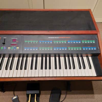 Rhodes Chroma 64-Key 16-Voice Polyphonic Hybrid Analog Synthesizer 1982 complete authentic package image 4