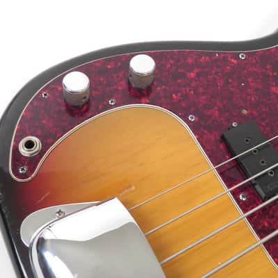 1973 Fender Precision Bass Left Handed - Sunburst Lefty Bass image 17