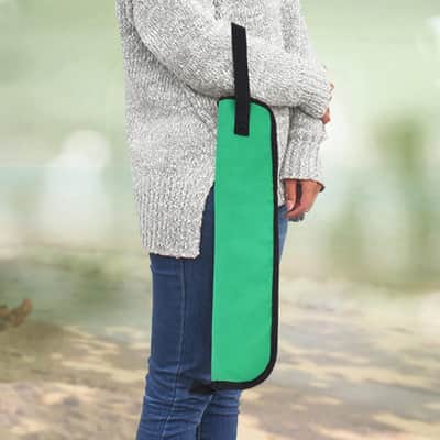 Drum Stick Case, Drum Stick Bag, Drumsticks Bag Drum Accessories, Drum Stick Holder for Mallets for Storage Hanging Bag Drumstick Portable (Green) image 2