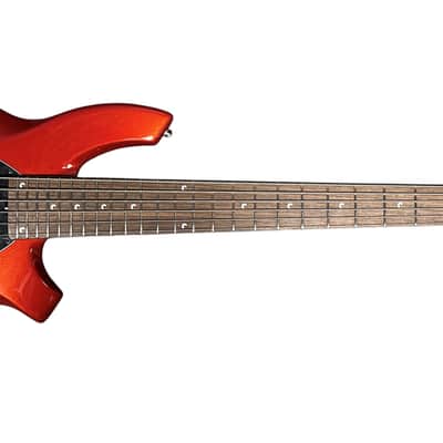 Ernie Ball Music Man Bongo 6 HH, Blood Orange / Rosewood *On Order, ETA June 2026 image 8