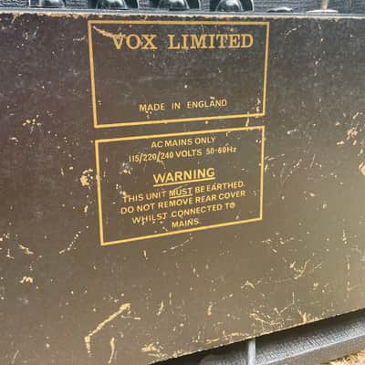Vox Supertwin 20-Watt 2x5" Guitar Combo 1981 - 1983 - Black image 4
