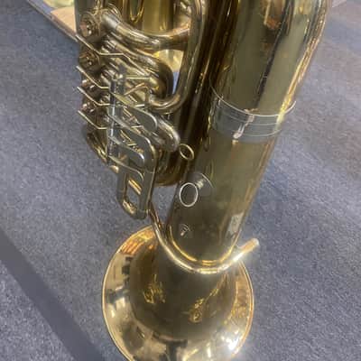 Cerveny ABB681 4 rotary valve Tuba SN#920021 a BB♭ (B-flat) tuba. MINT CONDITION  MINT CONDITION image 6