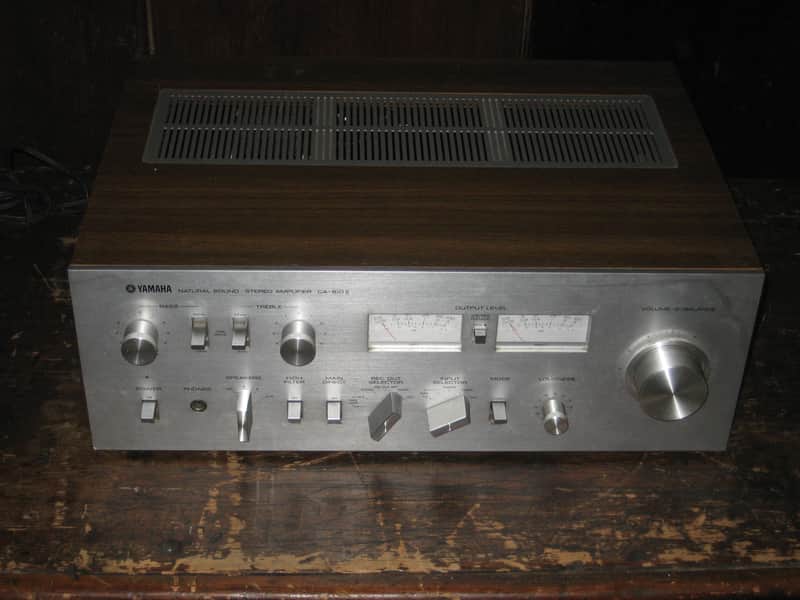 YAMAHA CA-610 II Stereo Integrated Amplifier, Professionally Serviced, 1970s MIJ image 1