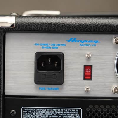 Ampeg Micro VR 200w Solid State Bass Amplifier w/ 2x10 Cabinet #58996 image 11