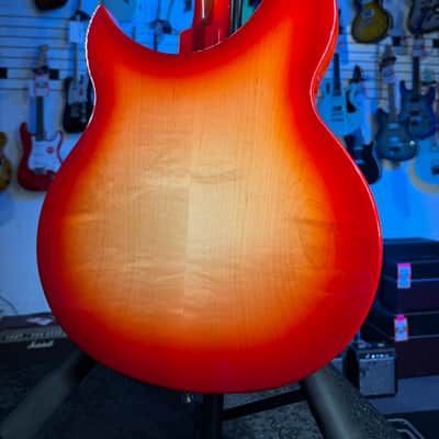 Rickenbacker 330/12 Fireglo Semi-Hollow Electric Guitar, with Ric Case, 711 image 9