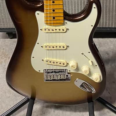 2020 Fender American Ultra Stratocaster - Mocha Burst - Includes Fender Hardshell Case image 1